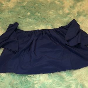 off the shoulder shirt